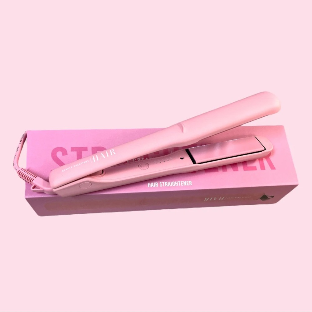 Beauty Creations Pink Hair Straightener